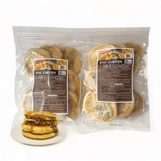 토박이마을 감자씨앗호떡 국산 찐감자와 국산 찹쌀을 넣은 맛집 호떡, 700g, 2개