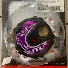 KOSO精品 YAMAHA 山葉 勁戰2 4代 BWS/R FORCE SMAX 絢彩鎖頭蓋 鋁合金飾片, 1個, 銀色, 銀色