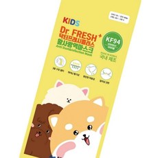 닥터프레시플러스 마스크 KF94 소형 흰색 개별, 1개