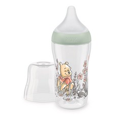 누크 퍼펙트매치 젖병 + 젖꼭지 M 세트, 디즈니 푸, 260ml, 1세트