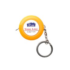 [셀프벨] 의류용 재단자 모양자 곡자 모음, 고리롤줄자 (색상랜덤), 1개