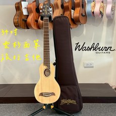 WASHBURN 34吋 旅行吉他 民謠吉他 雲杉面單, 1個