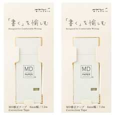 미도리 MD 수정테이프, 화이트, 2개
