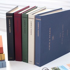 아이코닉 티켓인 v.4 [티켓앨범 티켓보관 정리 티켓북 영화티켓 포켓식], 다크그린, 다크그린