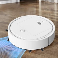 ANYOU 무선 스마트 로봇청소기 청소 물걸레 기능 USB 충전 로봇청소기, 1개, 흰색