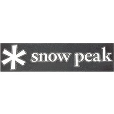 Snow Peak 스노우피크 로고 스티커 아스타리스크 215x47mm