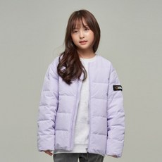 내셔널지오그래픽 키즈 K244UDW980 헤론 경량 구스 점퍼 LAVENDER 364269