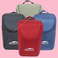 마카루 막걸리케이스/보온보냉백/휴대용 보온백/배낭각잡이, 700ml, 레드