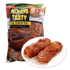 (배터짐) 훈연으로 풍미더한 통 훈제오리 완포 (일요일&당일발송), 800g, 2개