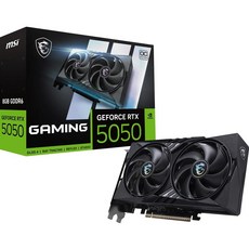 MSI GeForce RTX 5050 8G Gaming OC - RTX 5050 GPU 8GB PCIe 5.0 - FROZR - HDMI 2.1b DisplayPort