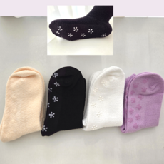 웜피트 여성 수면양말 미끄럼방지 국산 중목 무압박 요양원 어르신 임산부 선물