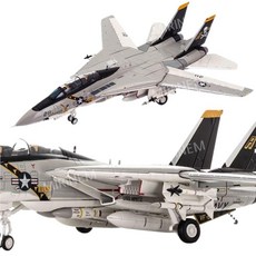 F14 톰켓 전투기 모형 합금 완제품 다이캐스트 1/72, 1개