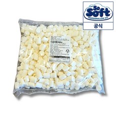 쏘소프트 미니 화이트 마시멜로우 두쫀쿠 재료 쫀득쿠키 호주산, 1개, 200g