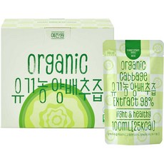 예찬원 순수 유기농 양배추즙, 12개, 100ml