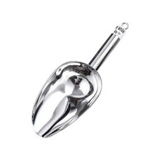 台東出貨 不銹鋼冰鏟加厚鏟子米鏟糧食鏟糖鏟多功能鏟工具鏟麵粉鏟, 特厚直柄圓底11寸, 1個