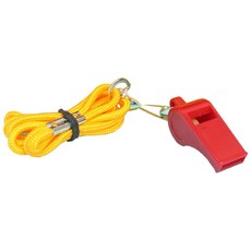 信億 塑料口哨 附鈎項鍊繩 台灣製 哨子, 彩虹, 1個