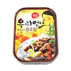샘표 우리엄마 돼지고기 장조림 110gX30개입 BOX 식품 > 가공/즉석식품 캔/통조림류 기타축산물통조림, 110g, 30