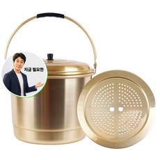 쌍문상회 지금 필요한 황냄비 양은 찜솥 들통 20L 알루미늄 곰탕 국산 대형 K31872EA, 본상품