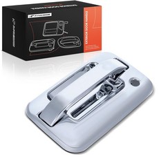 A-Premium 포드 F-150 F150 2009-2014와 호환되는 키홀이 있는 전면 왼쪽 운전석 외부 도어 핸들 크롬, A-Premium 포드 F-150 F150 2009-2