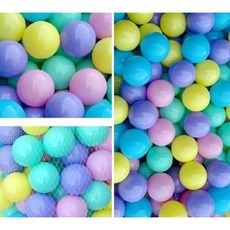 企鵝寶貝 台灣製 遊戲球 CE認證 500顆彩球 球屋球 小球, 馬卡龍-500顆(顏色隨機), 1個