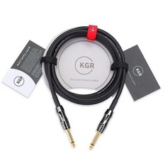 KGR 吉他導線 鍍銅真金 電吉他配件, 1個, 一米-雙直頭, N/A, KGR 一米導線