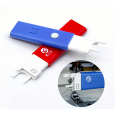 루이 재봉틀 실꿰개 - 자석 고정형 편리한 바늘꿰기 도구, 푸른 색, 1개