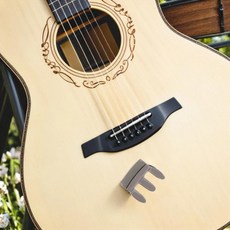 금속 바이올린 연습용 음소거기 검정색 철제 소리 감쇠기 소음 감소기 간편 설치 장착, 1개, 기본