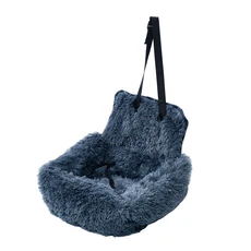 대형 개를 위한 카시트 두 마리의 자동차 뒷좌석 여행용 애완 동물 부스터 빨 수 있는 긴 봉제 안전 소파, 01 For Co-Pilot, 1개