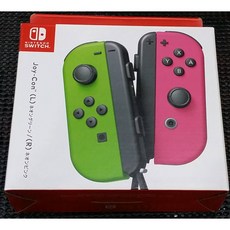Nintendo Switch Joy-Con (L)/(R) 左右手控制器 薰衣草紫/粉色, 1個, 電光綠+電光粉紅