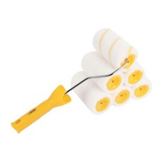 엘빈 페인트롤러세트 4인치롤러 5개 DIY페인팅 미니롤러 롤러브러쉬 페인트도구 벽페인트칠