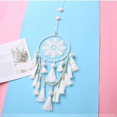 수제 드림캐쳐 풍경화환 집 장식 공예 선물 장식품 자동차 침실 아트라파수에오네스, [01] 옵션1