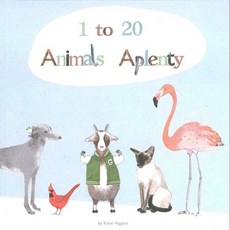 1 to 20 Animals Aplenty Hardcover, Pow! Kids Books