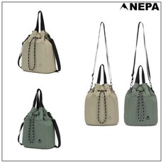 네파 7LC7527 남여 공용 브리즈 토틀 크로스백버킷백 IVA773 FOK475, 베이지(D01)