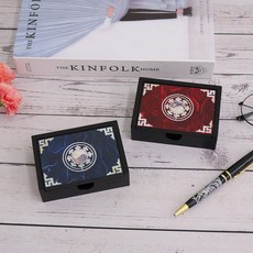 나빌레라 태극자개명함함 명함보관 다용도보관함 보석함, 적색