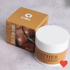 전기용품 자동차 가죽 왁싱 크림 시트 광택 코팅제 115ml, 단품