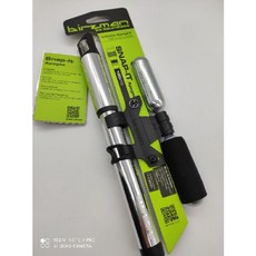 BIRZMAN Infinite-Apogee ROAD CO2打氣筒附co2*2 單車高壓打氣筒, 1個, Silver