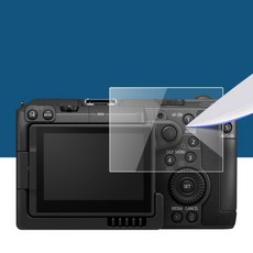 캐논 EOS C50 디지털 카메라 LCD 디스플레이 화면 보호기 커버 액세서리용 하드 유리 필름, 01 2 pcs glass