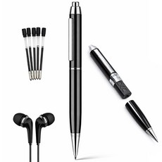 [고정밀고음질] 머레이 볼펜 녹음기 초소형 장시간 휴대용 고성능 볼펜녹음기, pv-3000