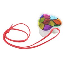 4인세트 보로노이 목걸이 만들기 평면분할 거울지 초등과학 중등 실험키트 모둠수업