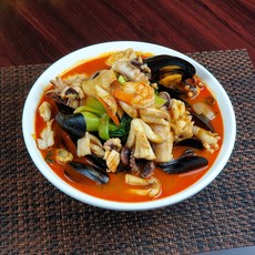 수제 직접 볶은 일반 간편조리 캠핑용 직화 삼선 짬뽕.면별도, 1개, 950g