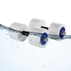 THE 더RABAND 밴드 워터 웨이트 수영장 피트니스용 수중 덤벨 패딩 그립이 있는 폼 웨이트 2개 에어로빅 테라피 운동 운동 장비 아쿠아 트레이닝 블루 헤비, THE 더RABAND 밴드 워터 웨이트, 수영장 피트니