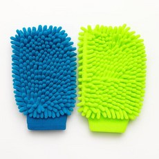 극세사 셰닐 세차 장갑(2팩), Medium×2