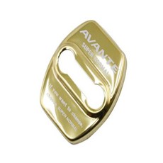 [모터스파이] 현대 호환 아반떼AD SPORT 도어스트라이커 커버 녹방지, 골드