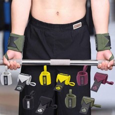 손목 지지 보호 트레이닝 골프 헬스 운동 안정적인 스트랩, 블랙_ONESIZE