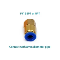 쿠쿠스토어 플라스틱 블로잉 노즐 110MM 폭 에어 나이프 건조 플랫 팬 1/4인치 수나사 세척 제트, 11 1of4 quick connector