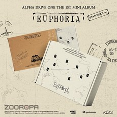 [특별사은품3종] 알파드라이브원 앨범 미니1집 EUPHORIA STAR ROAD ver 알디원 ALD1 보이즈플래닛2
