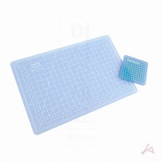 책상위 공예작업용 미니커팅매트 칼기스방지 종이재단 미니고무판 패드 커팅도구, 6x6cm