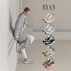 리안뉴욕스니커즈 2만원 인하 방송최저가 리안뉴욕 천연소가죽 여성 글로리 스니커즈(4.5cm키높이)