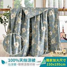 【Betrise雪融白茶】植萃系列100%奧地利天絲鋪棉涼被/四季被 5X6.5尺一入(獨家加大尺寸)