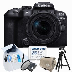 [포토리뷰이벤트] 캐논 EOS R10 + RF-s 18-150mm F3.5-6.3 IS KIT+ 입문 9종 패키지 (256GB 메모리 MCUV 슬림 필터 포함)_WJK